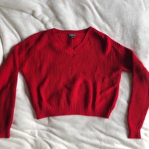 Cropped sweater
